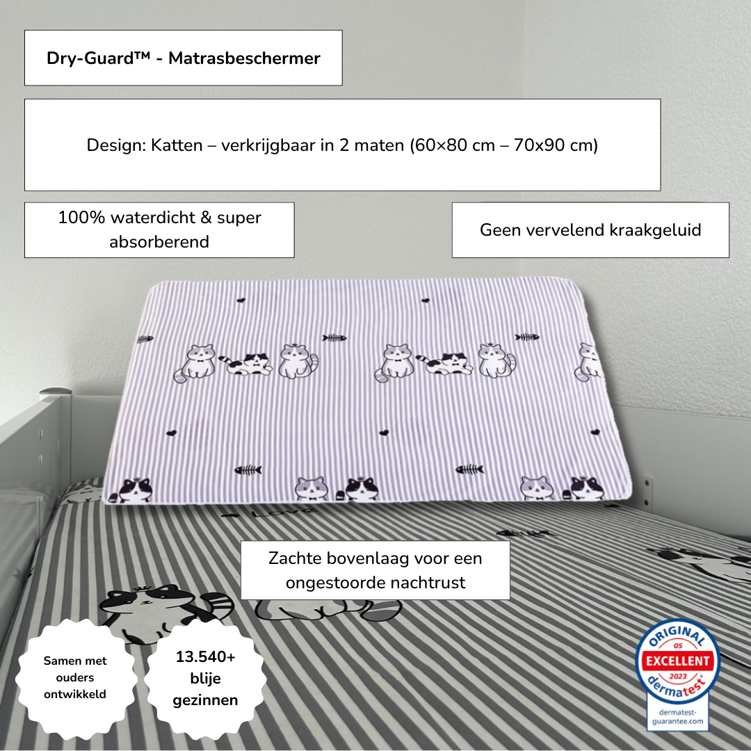 Toetie® Dry-Guard™ Matrasbeschermer