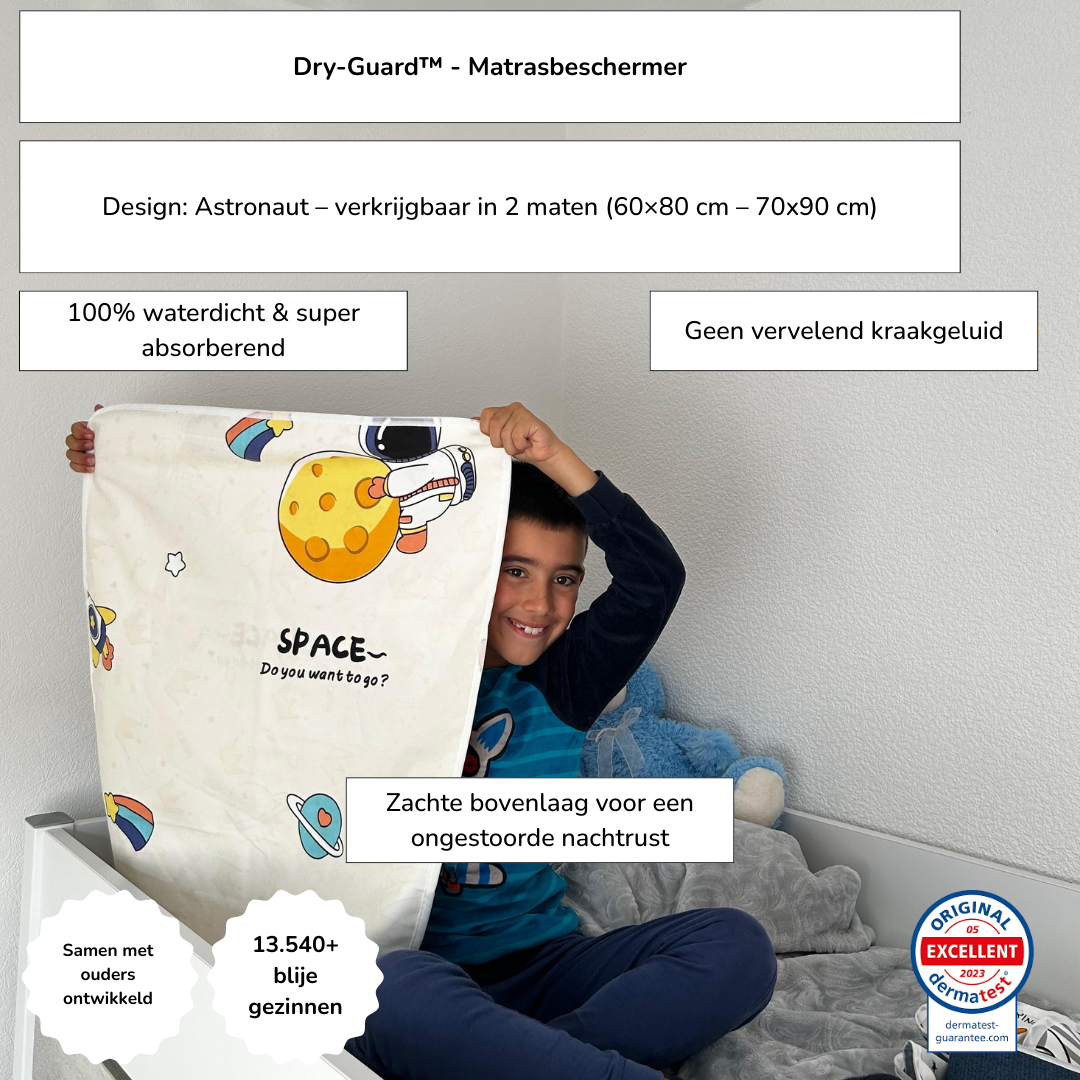Toetie® Dry-Guard™ Matrasbeschermer