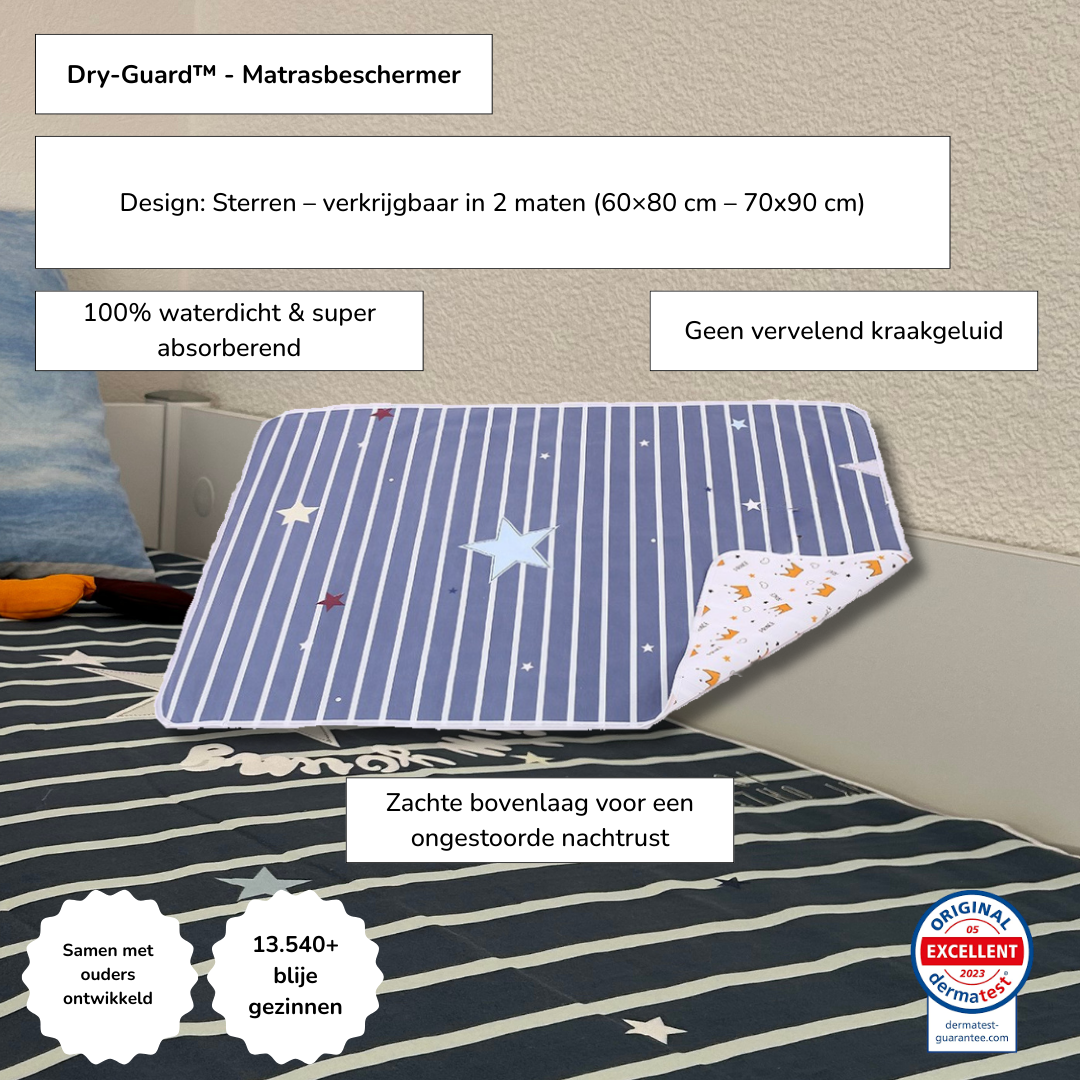 Toetie® Dry-Guard™ Matrasbeschermer