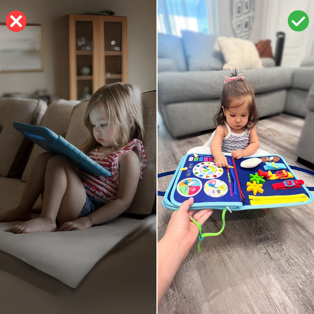 Toetie® Montessori Busy Board